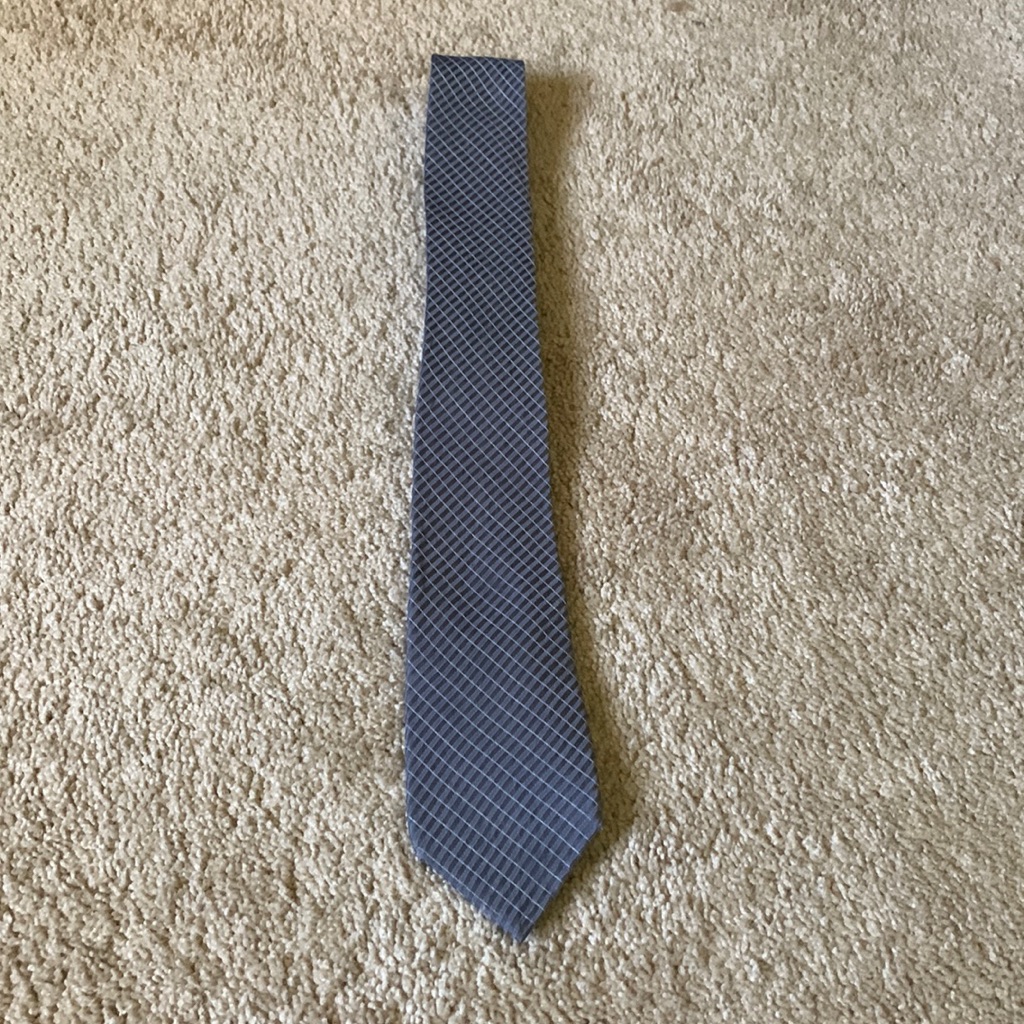Apt 9 Gray Patterned Necktie